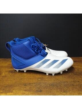 Adidas Adizero Chaos 2E Football Cleats Blue White Men’s SIZE 15 Wide, IH0551